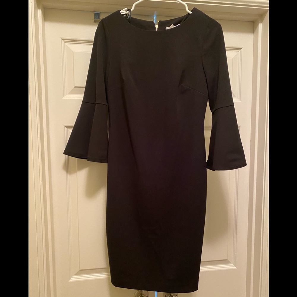 Black dress- very flattering! NWT